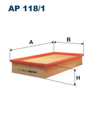 Vzduchový filtr FILTRON AP1181 Poslední Šance