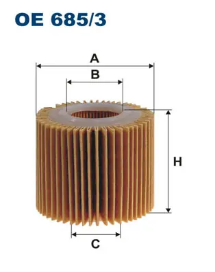 Olejový filtr FILTRON OE6853 Sleva