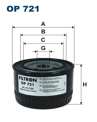 Hydraulický filtr, automatická převodovka FILTRON OP721 Speciální Cena