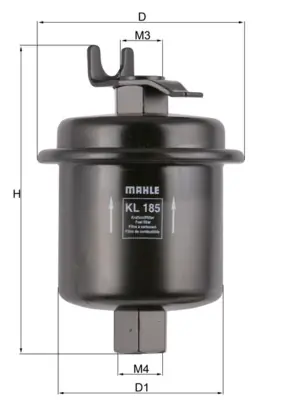 Výprodej Palivový filtr MAHLE ORIGINAL KL185