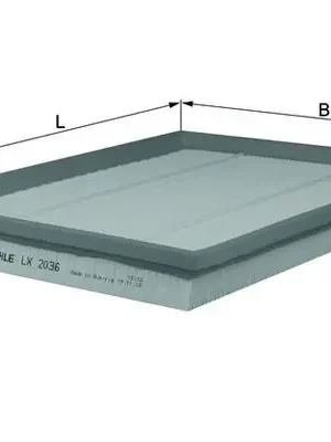 Vzduchový filtr MAHLE ORIGINAL LX2036 Rychlé Dodání