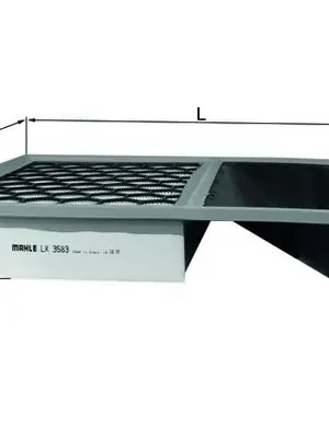 Vzduchový filtr MAHLE ORIGINAL LX3583 Jen Po Omezenou Doba
