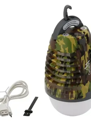 Aktuální Svítilna PEAR ARMY nabíjecí + lapač hmyzu