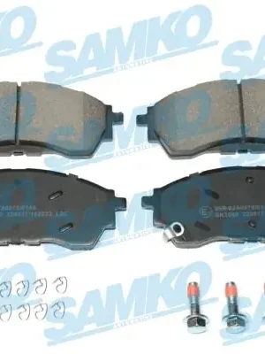 Rychlé Dodání Sada brzdových destiček, kotoučová brzda SAMKO 5SP2233