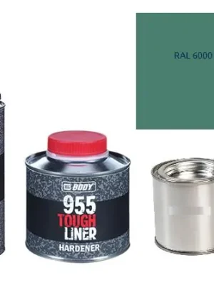 Koupit Online HB BODY 955 RAPTOR tough liner - 2k polyuretan textura set/báze + tužidlo + barva 900ml