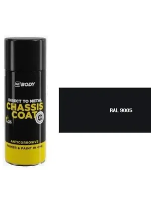 Originální HB BODY 410 chassis coat polomat - barva na kov 3 v 1 400ml