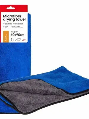 Utěrka z mikrovlákna na sušení 800gsm 60x90cm AMIO-04488 Rychlé Dodání