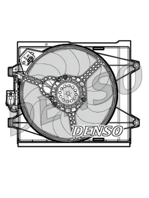 Větrák, chlazení motoru DENSO DER09048 Bezpečná Platba