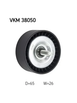 Vratná/vodicí kladka, klínový žebrový řemen SKF VKM 38050 Rychlé Dodání