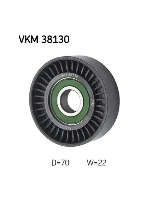 Vratná/vodicí kladka, klínový žebrový řemen SKF VKM 38130 Autentický