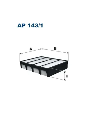 Vzduchový filtr FILTRON AP 143/1 Akce