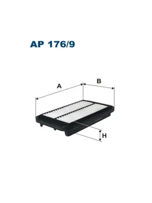 Vzduchový filtr FILTRON AP 176/9 Poslední Šance