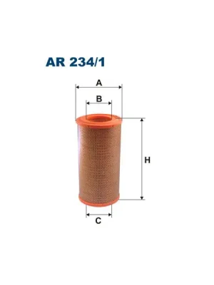 Objednat Nyní Vzduchový filtr FILTRON AR 234/1